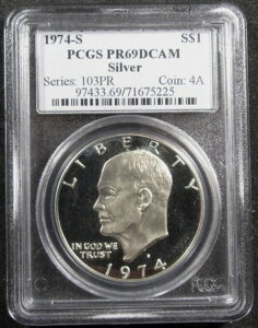 1974-S 1h PCGS PR69 fB[vJIBܗL40%B(525057)