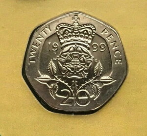 Simply Coins~ 1999N 20yXd uAg 