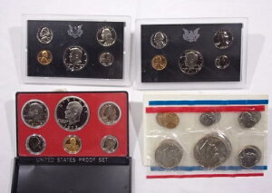 アメリカ合衆国(US)プルーフセット 1971 1972 1973 プラス 1975 ミントセット
