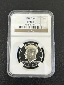 1970 S NGC PF68 * X^[JI Vo[ v[t PlfB n[t_[ zCgRC JFK 50Zg