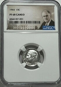 1964N NGC PF68 JI 90% v[t Vo[ [Yxg _C f炵ڂё