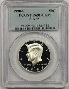 1998-S PlfB n[t_[ 50Zg v[t PR 69 DCAM PCGS