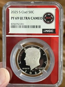 2025 S PlfB n[t_[ 50Zg NGC v[t PF69 EgJI / bhRA
