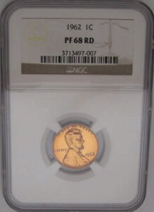 1962N J[LOZg NGC PF 68 RD - bhzbgv[t & T[hxXg