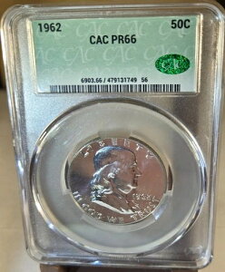 1962N xW~EtN n[th 50Zg - CAC PF66 **RC**