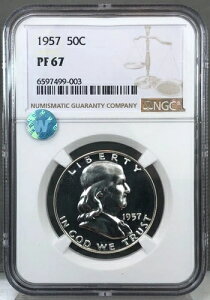 1957N AJ 50Zg v[t tN n[th NGC PF67