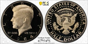 1984N S 50Zg PlfB n[t_[ PCGS PR68DCAM S[hV[hTrueViewی