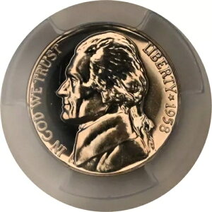 PR66 1958NWFt@[\jbP PCGSO[h US 5C v[t P-MINT EXACT RC1