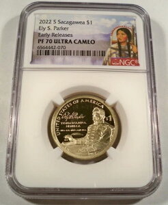 2022-S NGC PF70UCAM v[t TJKEBA G[ S p[J[ h EgJI $1 PR 70 DC