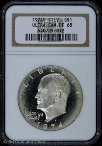 1974-S 1h v[t AC[n[uACNv NGC PF 68 UC | PR