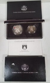CS0289SCMCFO 米国造幣局記念 2 コイン 1989-S 年 コングレス プルーフ セットフレッシュ OGP!!!