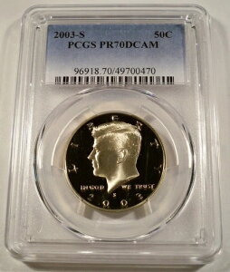 2003-S 50Zg Nbh PCGS PR70DCAM PlfB n[t_[ v[t fB[vJI PR 70 DC