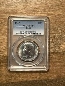 1967�N CAMEO SMS �P�l�f�B �n�[�t�_���[ - PCGS