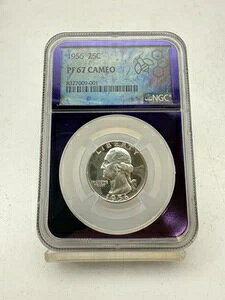 1956 NGC PF67 �J���I �V���o�[ �v���[�t �g���[�_�[ �r�[ �p�[�v�� �R�A ���A!