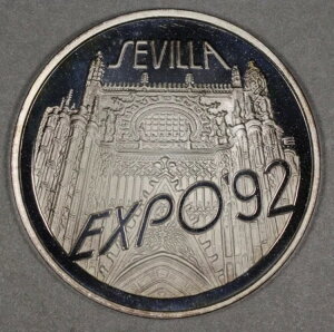1992年 ポーランド 銀貨 200,000ズウォティッチ セビリア万博 プルーフ