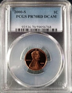 2000-S 1Zg J[LO v[tZg PCGS PR70DCAM #6768