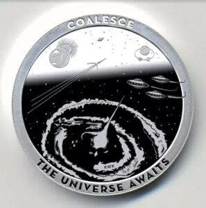 COALESCE #4 of 5 �v���[�t ���C�N �~�j�~���g 1�I���X .999 �V���o�[ Chautauqua Silver Works