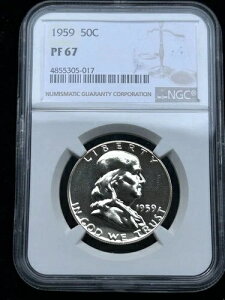 1959N 50Zg AJ tN 90% Vo[ n[th PF 67 NGC +++MINT+++