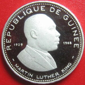 1970�N �M�j�[ 100�t���� 999 �V���o�[ �v���[�t �}�[�e�B���E���[�T�[�E�L���O MLK 1000+1 AR C/M