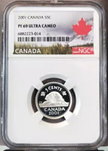 2001N Ji_ Vo[ 5Zg r[o[ NGC PF 69 EgJI  WFv[t