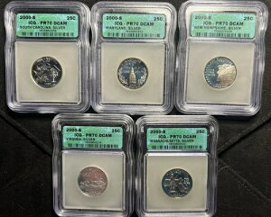 2000-S 5Zbg Xe[gNH[^[ Vo[v[tZbg ICG PR70DCAM 25C