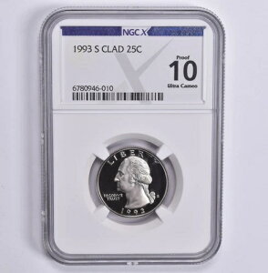 �v���[�t 10 UCam 1993-S CLAD ���V���g�� �N�H�[�^�[ NGC X NGCX