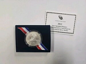 2012年星条旗プルーフ - 米国記念銀貨
