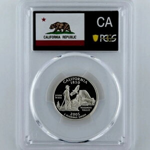 JtHjA Vo[ NH[^[ PR 70 DCAM PCGS 2005-S ōO[h 25Zg JtHjA