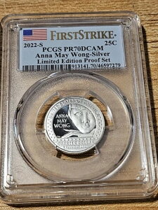 2022-S AiECEEH 25Zg PCGS t@[XgXgCN PR 70 LE v[tZbgiAJlj