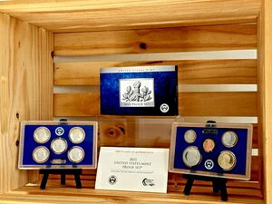 2025 S US MINT プルーフセット - サンフランシスコ造幣局発行のプルーフクラッドコイン 10枚 25RG