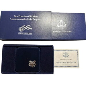 2006年サンフランシスコ旧造幣局記念プルーフ銀貨 OGP & COA