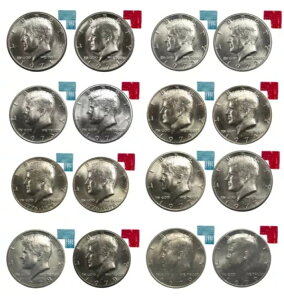 1971-1979 P & D �P�l�f�B �n�[�t�_���[ BU �~���g �`�F�� ���� 16 �R�C�� ���b�g
