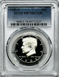 1982N v[t PlfB 50Zg n[th PCGS PR70 fB[vJI