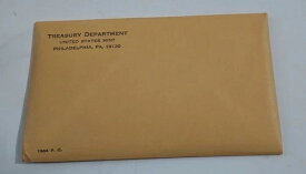 1964年 アメリカ造幣局 シルバーコイン5枚プルーフセット 米国造幣局封筒入り