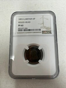 1893N CMX 6yX BNgA x[wbh NGC PF 62 Vo[