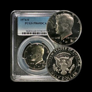 AJO 1974N 50Zg - PCGS PR69 - PlfBEn[t_[AJFK SF 32283574