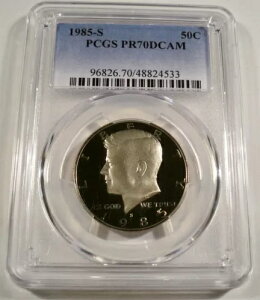1985-S 50Zg PCGS PR70DCAM PlfB n[t_[ Nbhv[t fB[vJI PR 70 DC