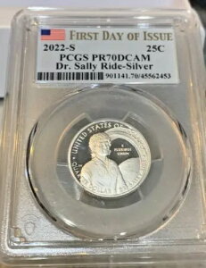 2022 S �V���o�[ �N�H�[�^�[ 25�Z���g DR �T���[���C�h PCGS PR70 DP �J���I ���s����