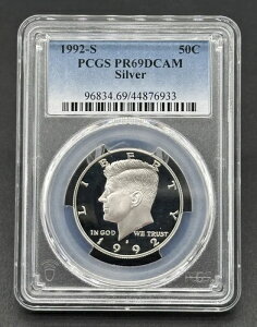 f炵AJ 1992-S 50C O[h PlfB v[tRC PCGS PR69DCAM