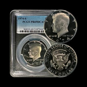 AJO 1974N 50Zg - PCGS PR69 - PlfBEn[t_[AJFK SF 31879443