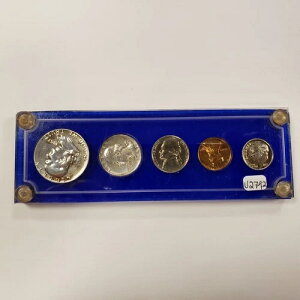 1957年 アメリカ造幣局 シルバープルーフセット キャピタル プラスチックスタイルホルダー - U2792