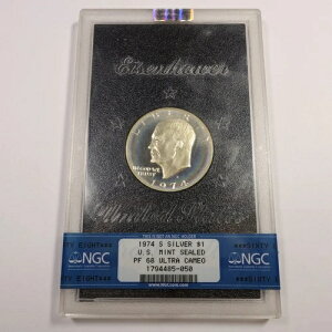 1974 S NGC PF68 UCAM - Vo[ AC[n[ IKE h 1 h čRC #55037M