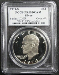 1974-S 1h PCGS PR69 fB[vJIBܗL40%B(525057)