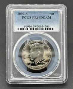 f炵AJ 2002-S 50C O[h PlfB fB[vJI v[tRC PCGS PR69DCAM