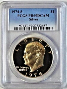 1974-S Vo[ AC[n[ 1h PCGS PR69DCAM (Εi)