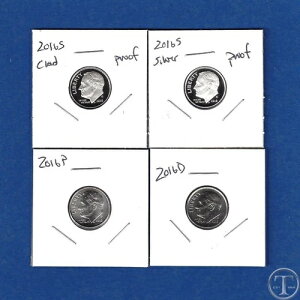 2016 PDSS �_�C���Z�b�g - BU P and D PLUS �N���b�h���V���o�[�v���[�t - PD from Rolls - 4���̃R�C��