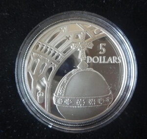 2002�N �V���o�[ �v���[�t �\���������� 5�h�� �R�C�� + COA ���� �S�[���f���W���r���[ ���C�����~���g