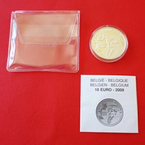 �x���M�[ 2009 Pf / 500 Years Lob Der Torheit Erasmus/ �V���o�[/ Km# 285