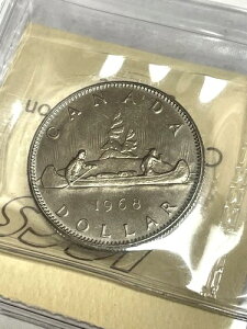 1968 $1 ~ �m�[�}���A�C�����h ~ �J�i�_ ICCS XM439 MS65 GEM 