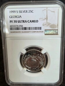 1999N Sv[tVo[ W[WA 25Zg NGC PF70 EgJI #6033274-056